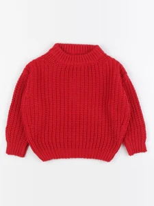 Kids of April  - pull rouge - 3/4 ans