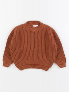 Kids of April  - pull marron - 3/4 ans