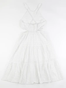 Monoprix - robe blanc - 10 ans