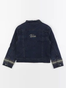 IKKS - veste imprimé au dos bleu - 5 ans