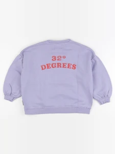 Piupiuchick - sweat imprimé au dos violet - 6 ans