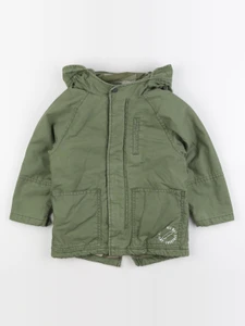 Zara - manteau vert - 3/4 ans