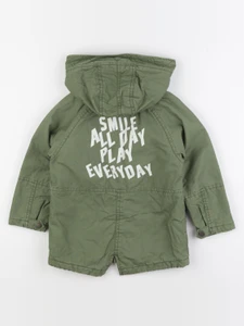 Zara - manteau vert - 3/4 ans
