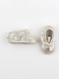 Patt'touch - chaussons or - pointure 22