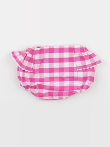 Jacadi - bloomer volants au dos blanc, rose - 3 mois