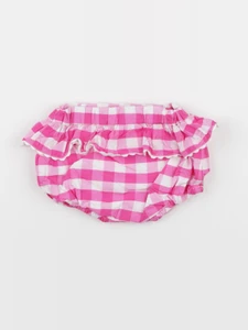 Jacadi - bloomer volants au dos blanc, rose - 3 mois