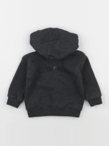 IKKS - sweat imprimé au dos gris - 12 mois