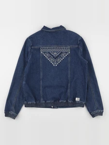 IKKS - veste imprimé au dos bleu - 12 ans
