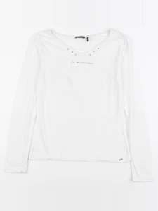 IKKS - tee-shirt imprimé au dos blanc - 10 ans