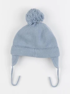 Vertbaudet - bonnet bleu - 12/18 mois