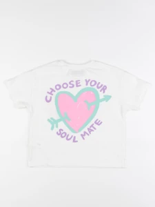 Zara - tee-shirt imprimé au dos blanc - 4 ans