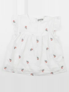 Vertbaudet - blouse blanc - 6 ans