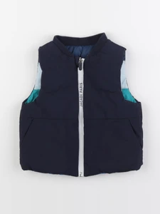 Jacadi - doudoune réversible bleu - 18 mois