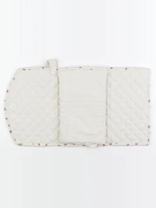 Konges slojd - tapis à langer nomade beige - 36x64 cm (déplié)