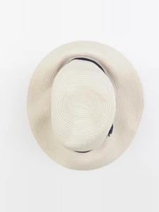 Jacadi - chapeau beige, bleu - 3 ans