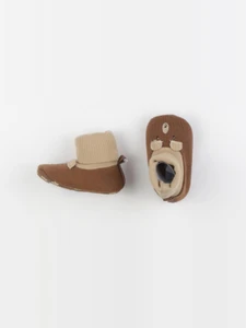 Vertbaudet - chaussons marron - pointure 18/19