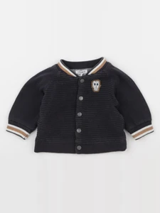 IKKS - gilet imprimé au dos gris - 3 mois