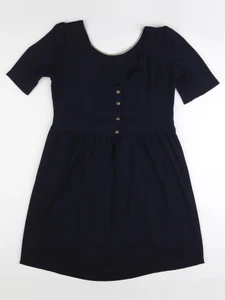 Envie de fraise - robe grossesse bleu - 38
