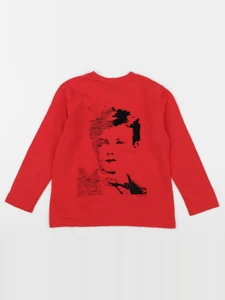 IKKS - tee-shirt imprimé au dos rouge - 4 ans