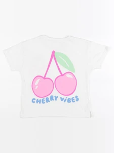 Zara - tee-shirt imprimé au dos blanc - 4 ans