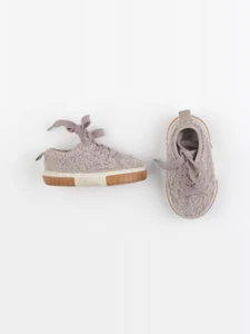 Zara - tennis à scratch/ lacets violet - pointure 18