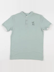 IKKS - polo imprimé au dos vert - 10 ans