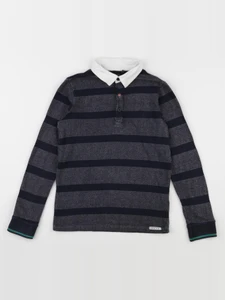 IKKS - polo bleu - 8 ans