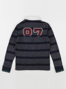IKKS - polo bleu - 8 ans