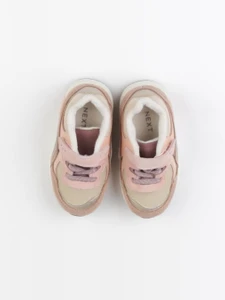 Next - tennis à scratch/ lacets rose - pointure 23