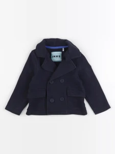IKKS - veste imprimé au dos bleu - 2 ans