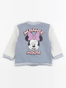 H&M - sweat imprimé au dos bleu - 9/12 mois