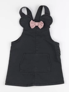 H&M - robe noir - 6/9 mois