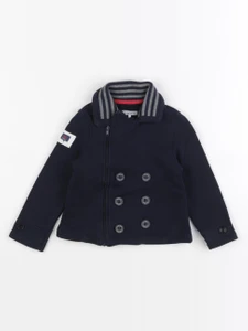 IKKS - veste imprimé au dos bleu - 2 ans