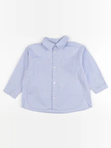 Zara - chemise bleu - 2/3 ans