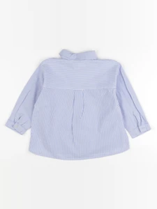 Zara - chemise bleu - 2/3 ans