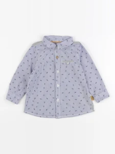 IKKS - chemise bleu - 12 mois