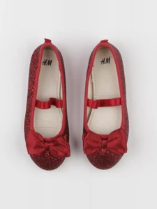 H&M - ballerines rouge - pointure 30