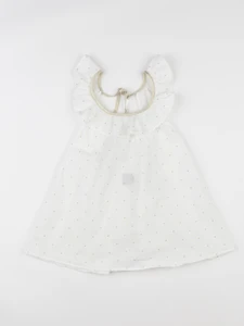 Frangin Frangine - blouse blanc, or - 6 ans