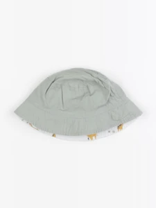 Vertbaudet - chapeau blanc, vert - 3/6 mois