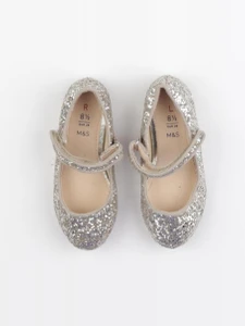 Marks & Spencer  - ballerines beige, or - pointure 26