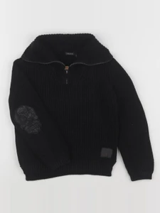 IKKS - pull noir - 6 ans