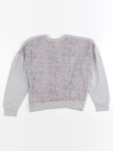 IKKS - gilet imprimé au dos gris - 10 ans