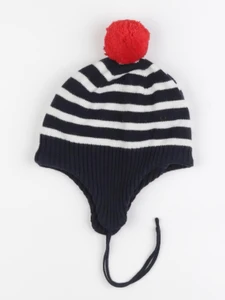 Jacadi - bonnet bleu - 24/36 mois