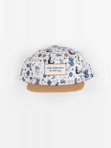 Hello Hossy - casquette blanc, marron - 9/24 mois