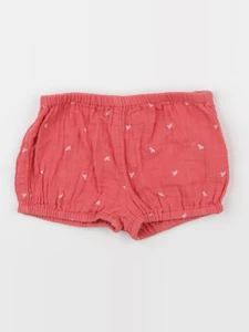 Vertbaudet - bloomer rose - 12 mois