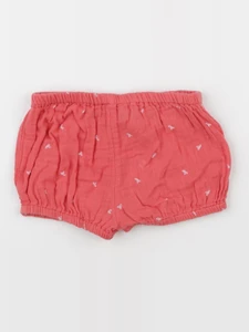 Vertbaudet - bloomer rose - 12 mois