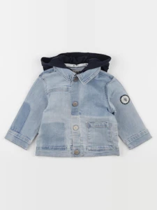 IKKS - veste imprimé au dos bleu - 18 mois