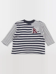 IKKS - sweat bleu - 3 ans
