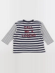 IKKS - sweat bleu - 3 ans