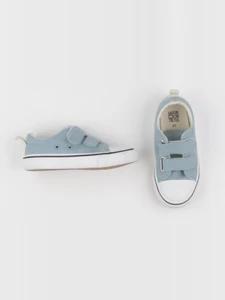 La Redoute - tennis à scratch/ lacets bleu - pointure 27
